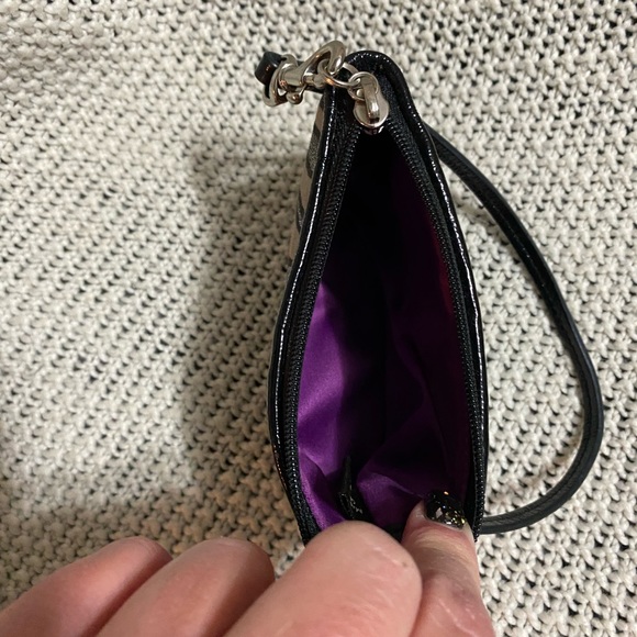 Coach Zebra Print Wristlet - Picture 3 of 6